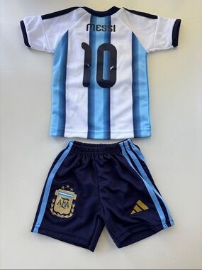 adidas Argentina Kids Soccer Set